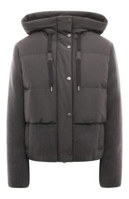 Brunello Cucinelli: Тёмный пуховик 