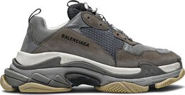 Balenciaga: Серые кроссовки  Triple S