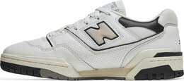 New Balance: Белые кроссовки  550