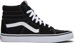 Vans: Чёрные кеды  Sk8-Hi