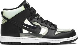 Nike: Чёрные кроссовки  Dunk High