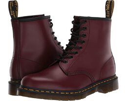 Dr. Martens: Красные ботинки  1460 Smooth