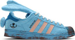 Adidas: Синие кроссовки  Superstar