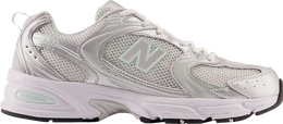 New Balance: Белые кроссовки  530