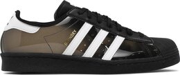 Adidas: Чёрные кроссовки  Superstar