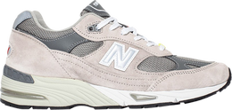 New Balance: Бежевые кроссовки  991