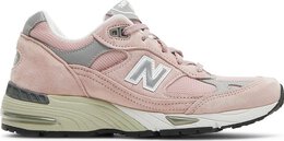 New Balance: Розовые кроссовки  991