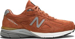 New Balance: Оранжевые кроссовки 