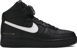 Nike: Чёрные кроссовки  Air Force 1 High