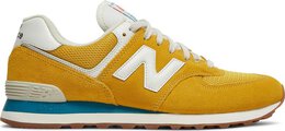 New Balance: Радужные кроссовки  574