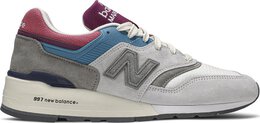 New Balance: Фиолетовые кроссовки  997