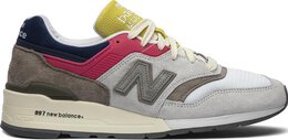 New Balance: Жёлтые кроссовки  997