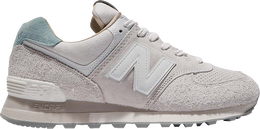 New Balance: Серые кроссовки  574