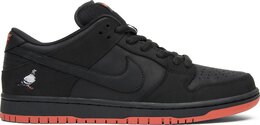 Nike: Чёрные кроссовки  Dunk Low Pro SB