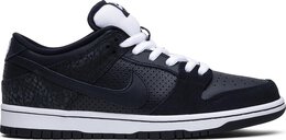 Nike: Чёрные кроссовки  SB Dunk Low