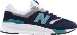 New Balance: Голубые кроссовки  997