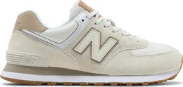 New Balance: Коричневые кроссовки  574