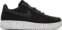 Nike: Чёрные кроссовки  Air Force 1 Crater Flyknit