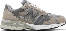 New Balance: Серые кроссовки  920