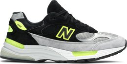 New Balance: Чёрные кроссовки  992