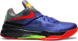 Nike: Синие кроссовки  Zoom KD 4