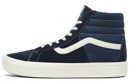 Vans: Чёрные кроссовки  Comfycush Sk8-Hi