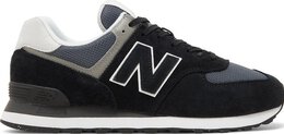 New Balance: Чёрные кроссовки  574