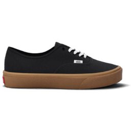 Vans: Чёрные кроссовки  Authentic