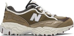 New Balance: Коричневые кроссовки  801