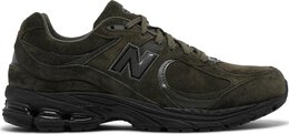 New Balance: Чёрные кроссовки  2002R