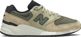 New Balance: Светлые кроссовки 