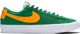 Nike: Зелёные кроссовки  Zoom Blazer