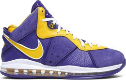 Nike: Фиолетовые кроссовки  Lebron 8