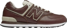 New Balance: Тёмные кроссовки  574