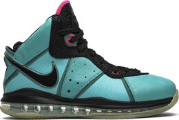 Nike: Зелёные кроссовки  Lebron 8