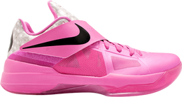 Nike: Розовые кроссовки  Zoom KD 4