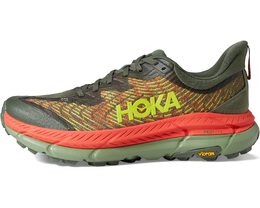 HOKA: Серые кроссовки 