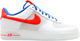 Nike: Белые кроссовки  Air Force 1 Supreme