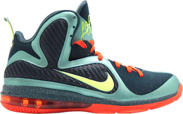 Nike: Зелёные кроссовки  Lebron 9