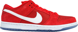 Nike: Красные кроссовки  Dunk Low Pro SB