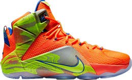 Nike: Оранжевые кроссовки  Lebron 12