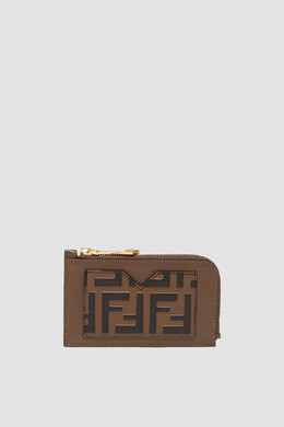 Fendi: Чёрный картхолдер  FF