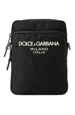 Dolce & Gabbana: Чёрная сумка 