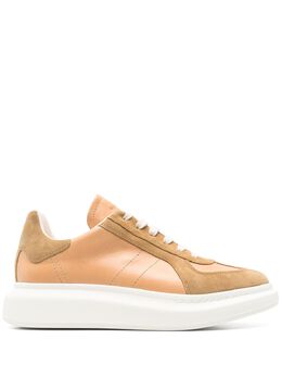 Alexander McQueen: Коричневые кроссовки  Oversized