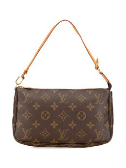 Louis Vuitton Pre-Owned: Коричневая сумка 