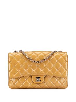 CHANEL Pre-Owned: Серебристая сумка 