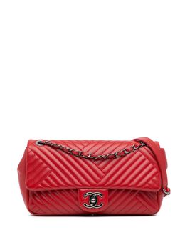 CHANEL Pre-Owned: Красная сумка 
