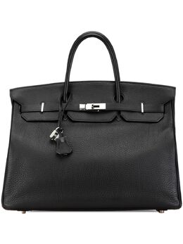 Hermès Pre-Owned: Серебристая сумка 