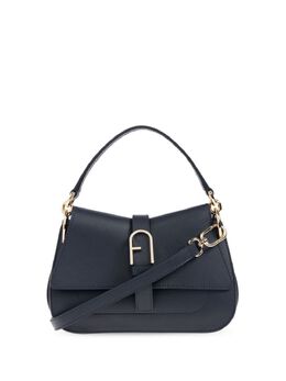 Furla: Синяя сумка-шоппер 