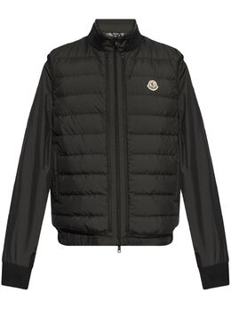 Moncler: Чёрная куртка 